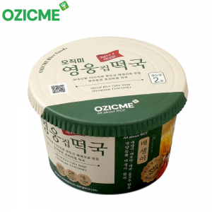 (오직미)영웅컵떡국 157g 6개입 100% 국내산쌀 매생이떡국